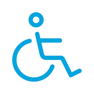 Accessible aux personnes à mobilité réduite